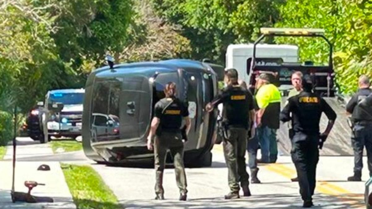 Tiger Woods sufre accidente de coche en Florida