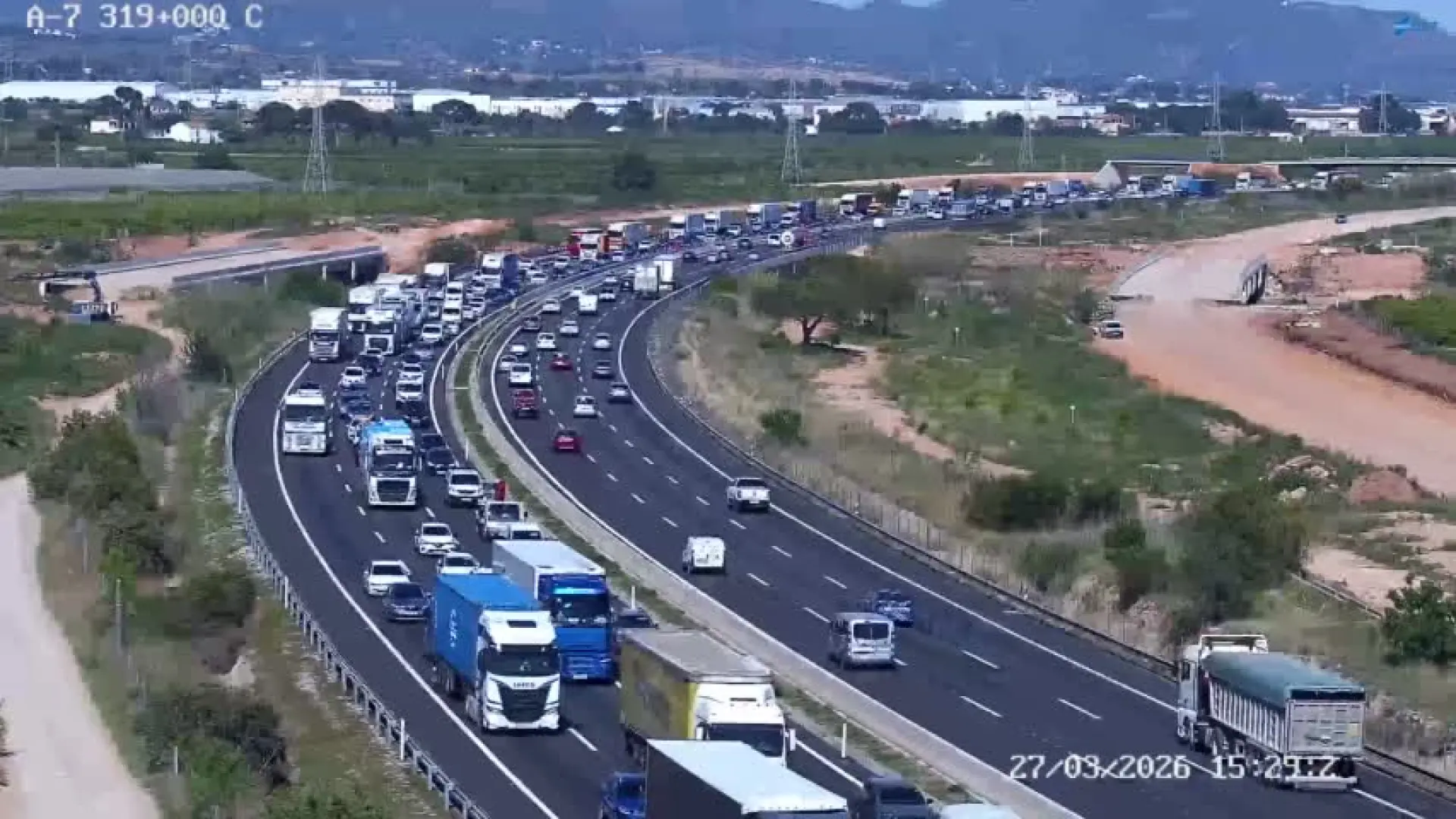 Retenciones kilométricas: el caos en las carreteras españolas durante la Semana Santa 2026