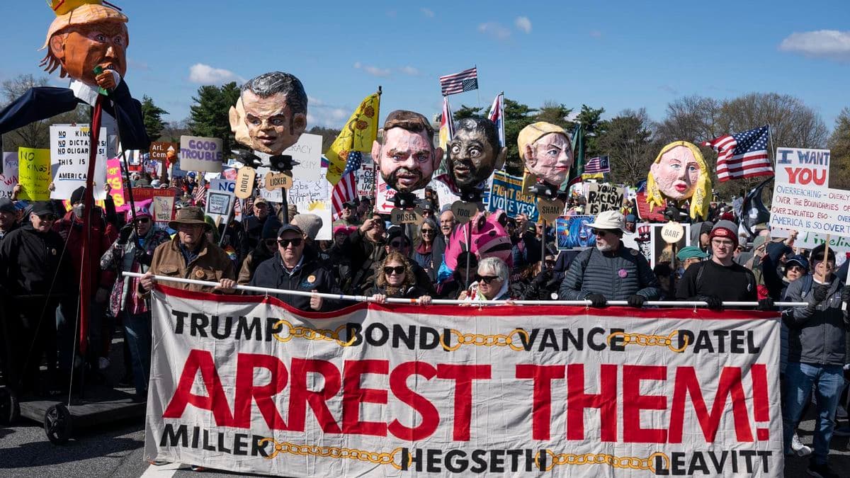 La Marea de la Disidencia: Millones Desafían el Trono de Trump